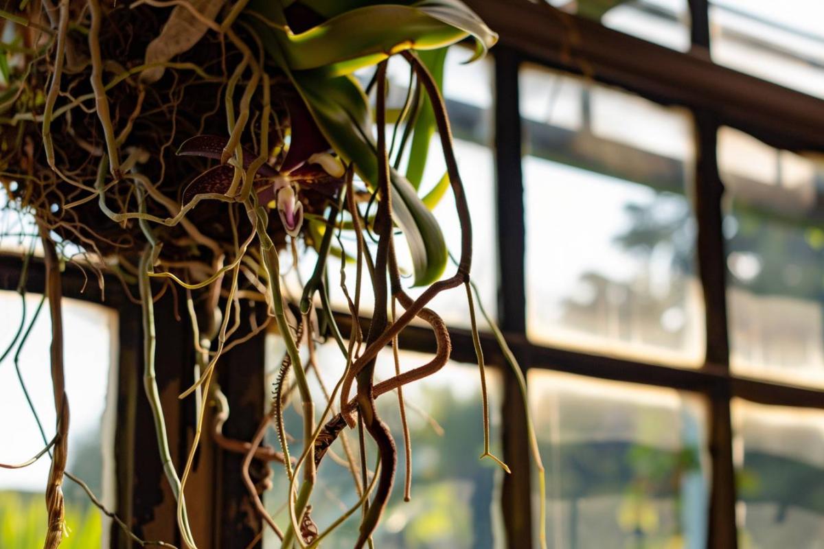 Should you worry about orchid roots growing outside the pot ? Reasons explained