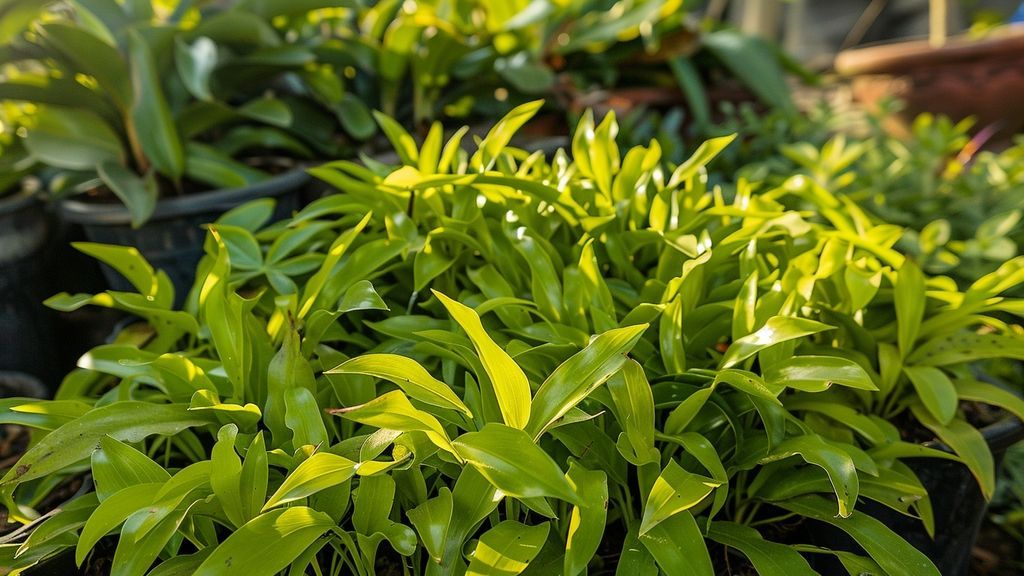 Leafy greens with fragile roots