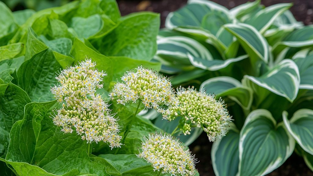 'Chantilly lace' goatsbeard: vertical drama in small spaces
